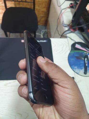 телефоны редми 9с: IPhone 8, Б/у, 64 ГБ, Черный, Кабель, 86 % — 7