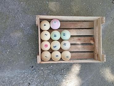 Спорт и хобби: 🎱 Бильярдные шары — 11 шт. Продам бильярдные шары в хорошем — 3