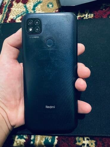 tecno camon 30 pro: Redmi, Redmi 9C, Б/у, 64 ГБ, цвет - Черный, 2 SIM — 1