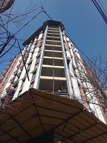 Фасадные работы: Фасадные работы и остекление высотных зданий - Монтаж навесных — 1