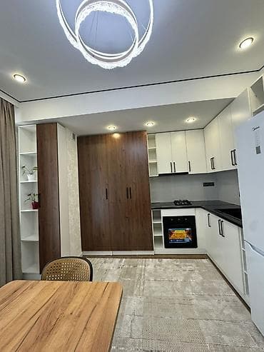 osh flat: 2 комнаты, 66 м², Мед Академия Элитка, 10 этаж, Дизайнерский ремонт — 6