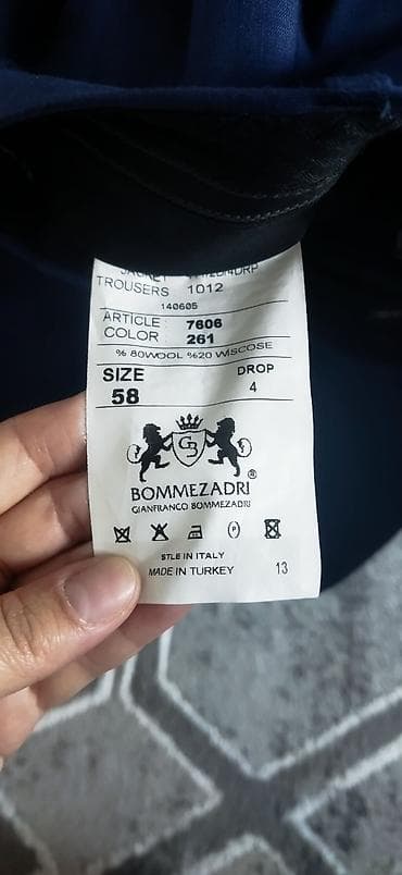 nike tech fleese: Мужской костюм BOMMEZADRI (Gianfranco Bommezadri) - Комплект: пиджак — 1