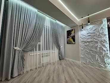 binar: 2 комнаты, 45 м², Тунгуч мкр Элитка, 6 этаж, Евроремонт — 1