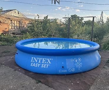 Бассейны: Насос в подарок ✅ Надувной бассейн INTEX Easy Set 305 × 76 см - — 1