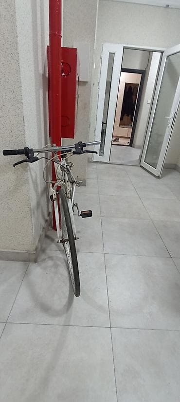 Спорт жана хобби: Городской велосипед с узкими колесами 28" (700C), легкая стальная рама — 2