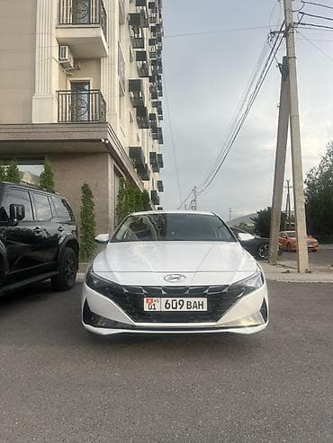 Hyundai Avante: 2022 г., 1.6 л, Автомат, Газ, Седан lalafo.kg да Hyundai Avante: 2022 г., 1.6 л, Автомат, Газ, Седан