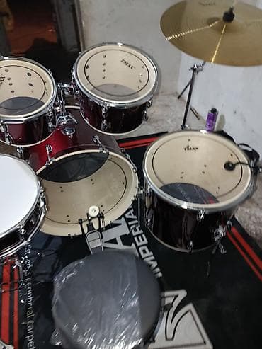 электро гитары: Акустическая ударная установка TMAX (классический комплект) - Бренд — 2