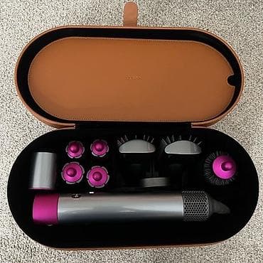 Мультистайлер Dyson, 210 °С и более, Для волнообразной укладки, Для выпрямления, Круглая щетка — 1