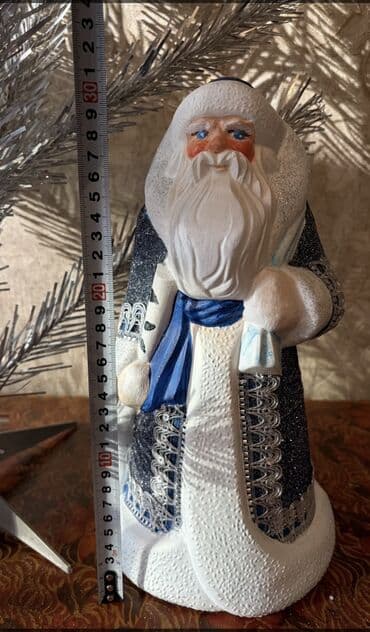 шкатулку ручная работа: Советские Деды Морозы. Ручная реставрация, акриловая роспись (не — 7