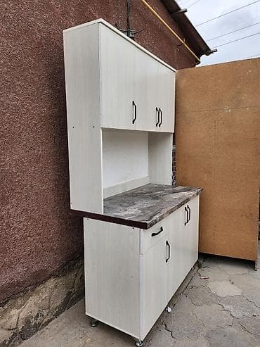 шкафы столы: Кухонный гарнитур, Б/у, Самовывоз — 3