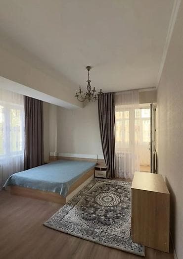 osh flat: Здаётся 2 комнатная квартира 65 м2. Льва Толстого/Тыныстанова. Рядом — 3