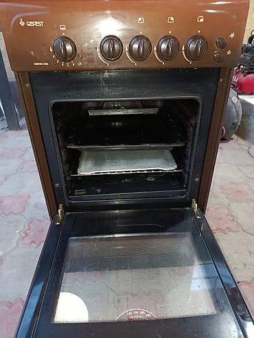 Кафелер, ресторандар үчүн: Продается Газовая плита GEFEST 3200-06, коричневая. Состояние — 5