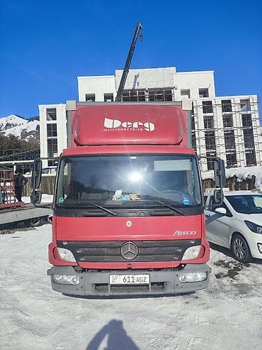 🚛 Надежные грузоперевозки между Бишкеком и Иссык-Кулем Mercedes-Benz