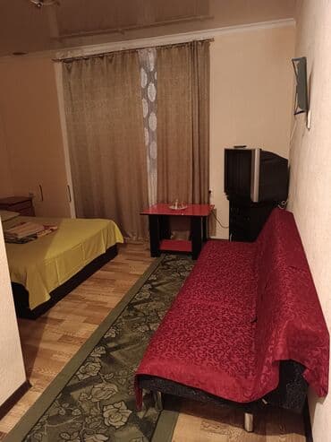 суточные квартира кок жар: 1 комната, Душевая кабина, Постельное белье, Парковка — 2