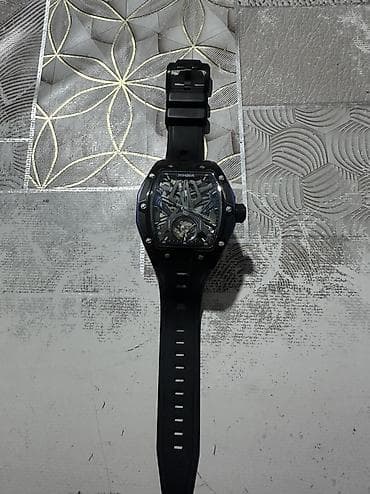 poco watch: Мужские часы MINBER, скелетон, автоматические - Тип механизма — 3