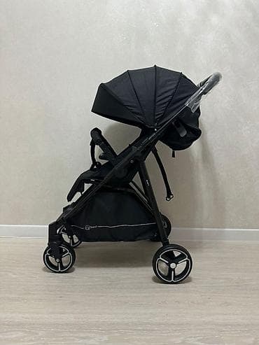 дом вещи: Коляска, Другой бренд, цвет - Черный, Б/у, Самовывоз — 1