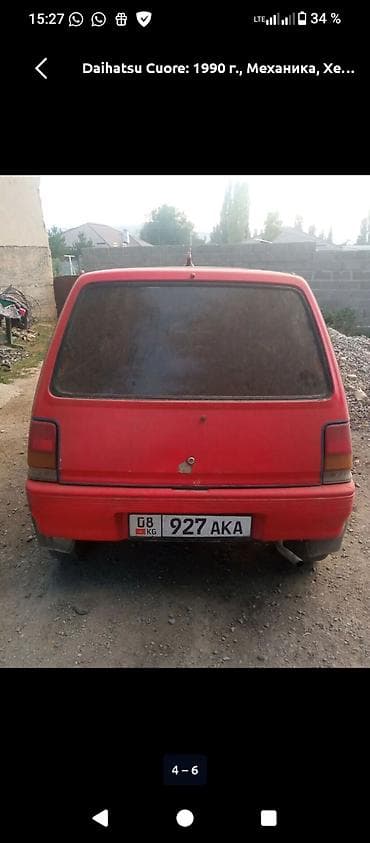 srv 2: Daihatsu Cuore: 1990 г., Ручные, Хэтчбэк — 3