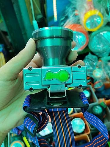 туризмо: Налобный светодиодный фонарь OKGO YA-190/30W - Мощность: 30 Вт — 3