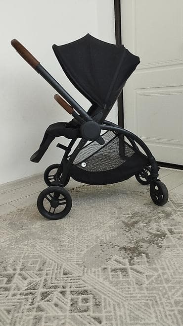chicco echo: Прогулочная коляска компактного класса, цвет черный. Особенности: - — 1