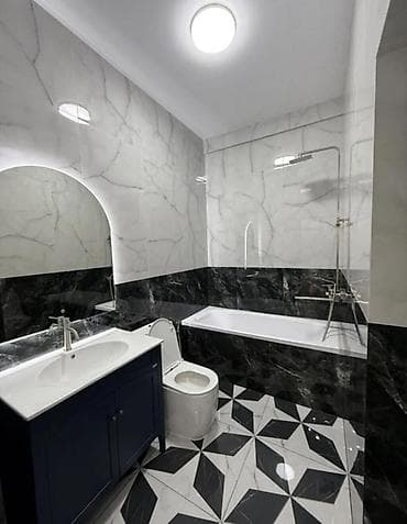3: 3 комнаты, 80 м², 7 мкр Элитка, 15 этаж, Дизайнерский ремонт — 9