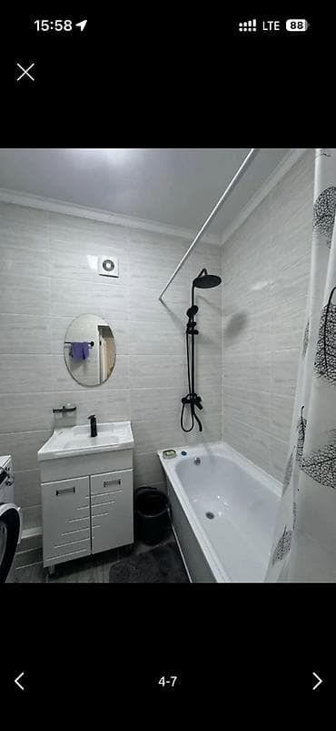 1 комната, 39 м², Кара-Жыгач ж/м Элитка, 2 этаж, Косметический ремонт — 3