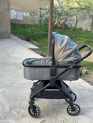 easy walker: Детская коляска 2-в-1 (люлька + прогулочный блок) - Универсальная — 5