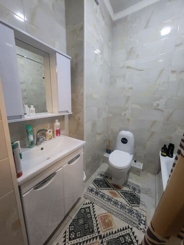 квартиры посуточно в бишкеке в районе филармонии: 2 комнаты, Круглосуточное заселение, Домофон, Постельное белье — 8