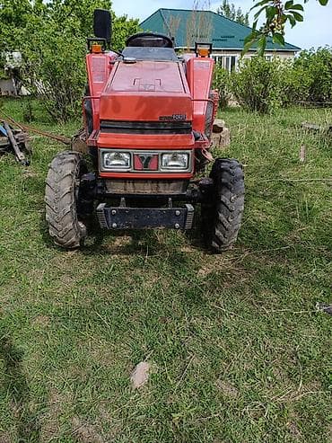 открытый: Минитрактор Yanmar FX215 с фрезой - Полный привод 4WD. - Модель — 5