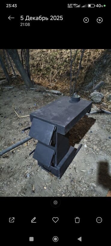 срочно продаю в связи с переездом: Эконом-печь «Вулкан» (буржуйка, длительного горения) Описание: - — 2