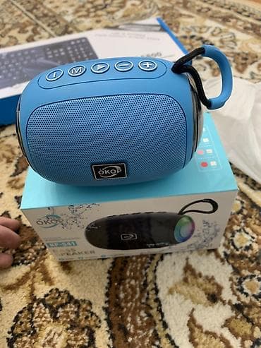 обмен на колонку: Портативная Bluetooth-колонка OKOP KP-541 - Компактный цилиндрический — 1