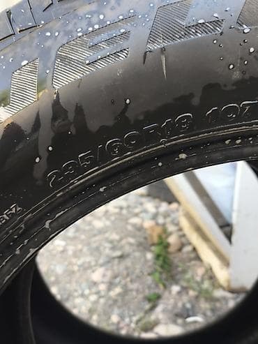bridgeston: Шины 235 / 60 / R 18, Лето, Б/у, Пара, Внедорожные (АТ/МТ), Корея, Bridgestone — 2