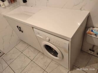 кухонный раковины: Ванна үчүн раковина, Материалы: Жасалма таш — 24