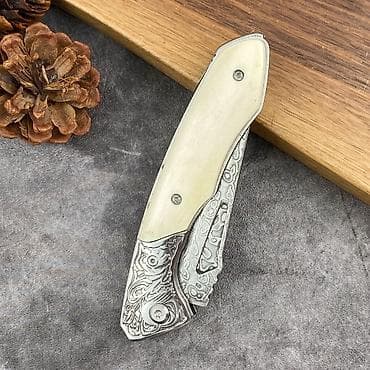 satori нож: ⚔️ SHOGUN: «White Bone» Премиальный складной нож, сочетающий в себе — 4