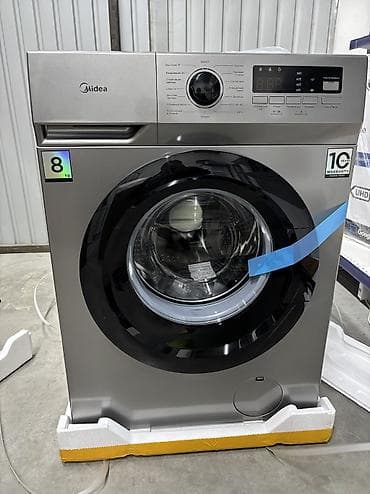 janome 500e: Стиральная машина автомат, Новый, Midea, До 8 кг, Фронтальная, Рассрочка — 4