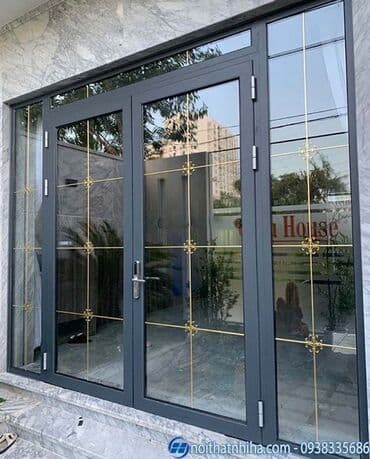 дверь эшик: Пластиковая дверь на заказ, Входная, Для частного дома, Двухстворчатая, Распашная, Россия, Бесплатная установка — 1