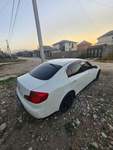 купить шины в бишкеке бу: Nissan Skyline: 2003 г., 2.5 л, Автомат, Бензиновая, Седан — 7