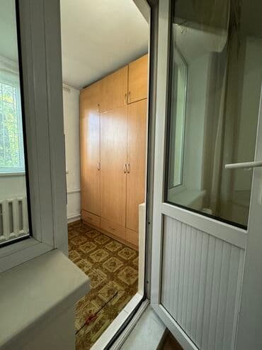 цены на однокомнатные квартиры в бишкеке: 1 комната, 32 м², 104 серия, 1 этаж, Косметический ремонт — 3