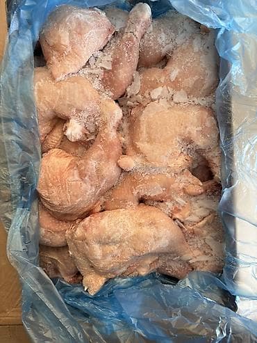 кури: Замороженные куриные окорочка - Масса в коробе: 12кг Производители — 1
