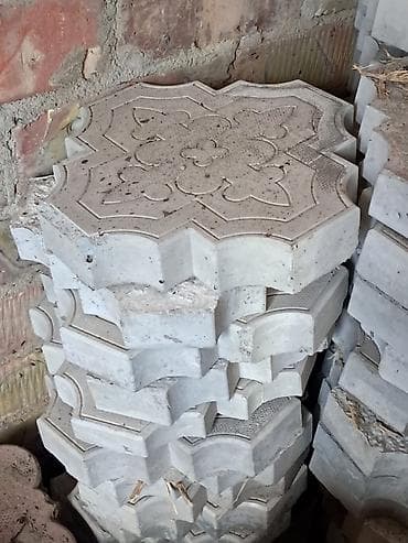 200: Тротуарная плитка фигурная (восьмиугольник/«чечевица») и бордюрные — 1