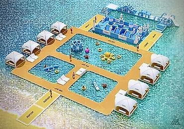 электро монстр: Лаунж зона на воде НОВИНКА 2026 Описание: Продаётся лаунж зона на — 6