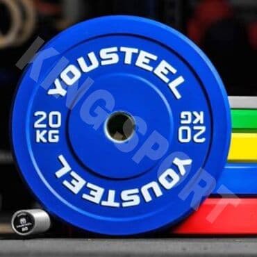 гантели для начинающих девушек: ▪️ Блины YOUSTEEL 💪 ▪️ 10 кг + 10 кг = 20 кг 5600 с ▪️ Бамперные — 3