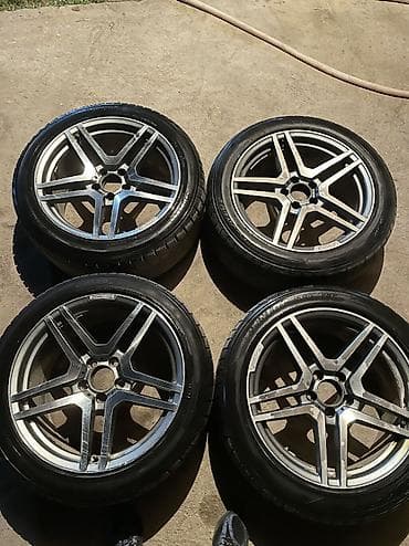 резина размер 16: Колеса в сборе 45 / R 18, Зима, Б/у, Комплект, Литые, отверстий - 5 — 7