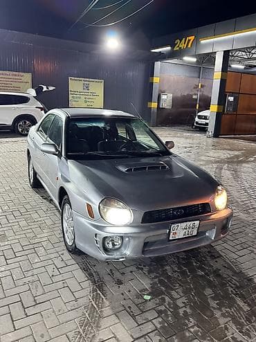 простой: Subaru Impreza: 2001 г., 2 л, Автомат, Газ, Седан — 10