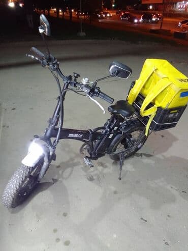 фонарик для велосипедов: Электровелосипед, Б/у — 1