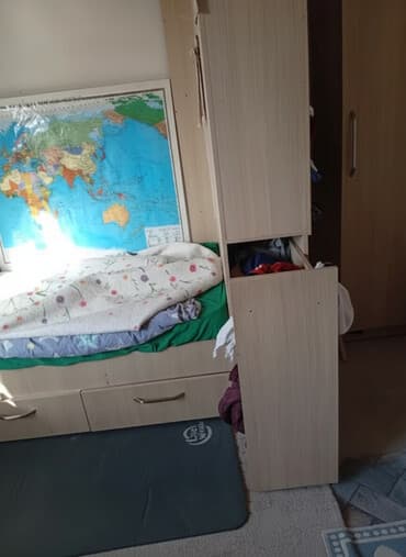 детский кровать чердак: Продаю гарнитур детский выдерживает более 100 кг он был двухъярусный — 3