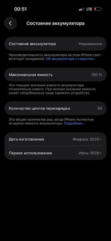 IPhone 17, Новый, 256 ГБ, Зеленый, Зарядное устройство, Чехол, Коробка, 100 % — 2
