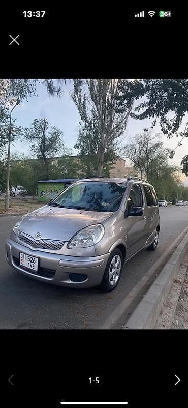 Toyota: Toyota Yaris Verso: 2004 г., 1.3 л, Автомат, Бензин, Минивэн — 2