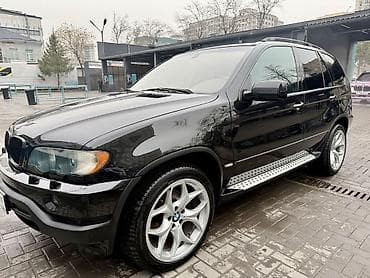 Транспорт: BMW X5: 2001 г., 4.4 л, Автомат, Бензин, Кроссовер — 1