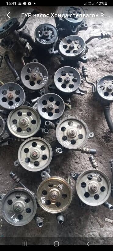 ручной насос для бочек: Руль Honda Б/у, Оригинал, Япония — 3