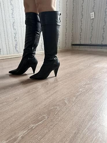 Личные вещи: Сапоги, 39, Geox, Новый, цвет - Черный — 2